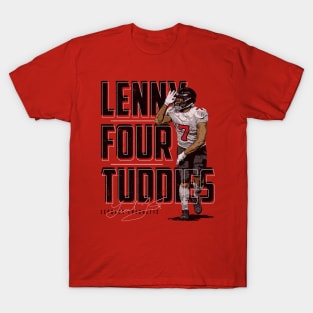 Leonard Fournette Tamba Bay Lenny Four Tuddies T-Shirt